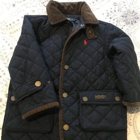 ralph lauren boys quilted jacket